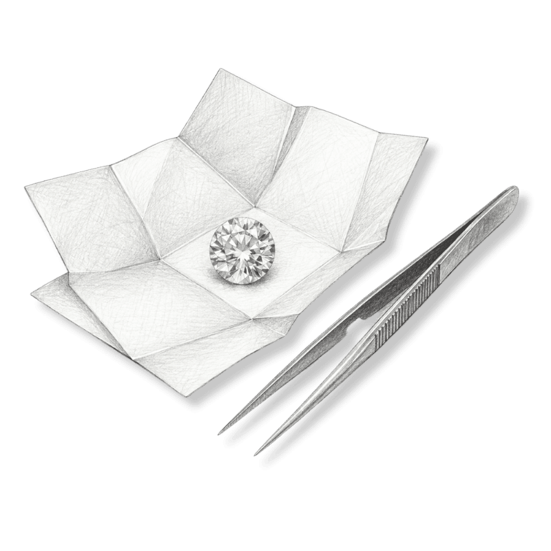Pencil sketch — Private jewelers